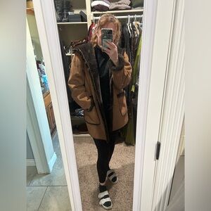 Jones New York Tan Teddy Jacket